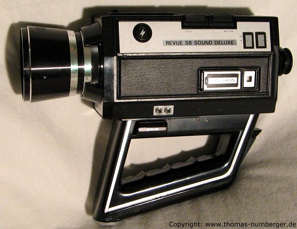 Super8 Filmkamera REVUE S8 SOUND DELUXE