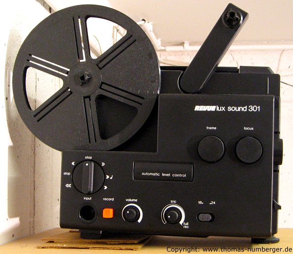 Super8 Filmprojektor REVUElux sound 301