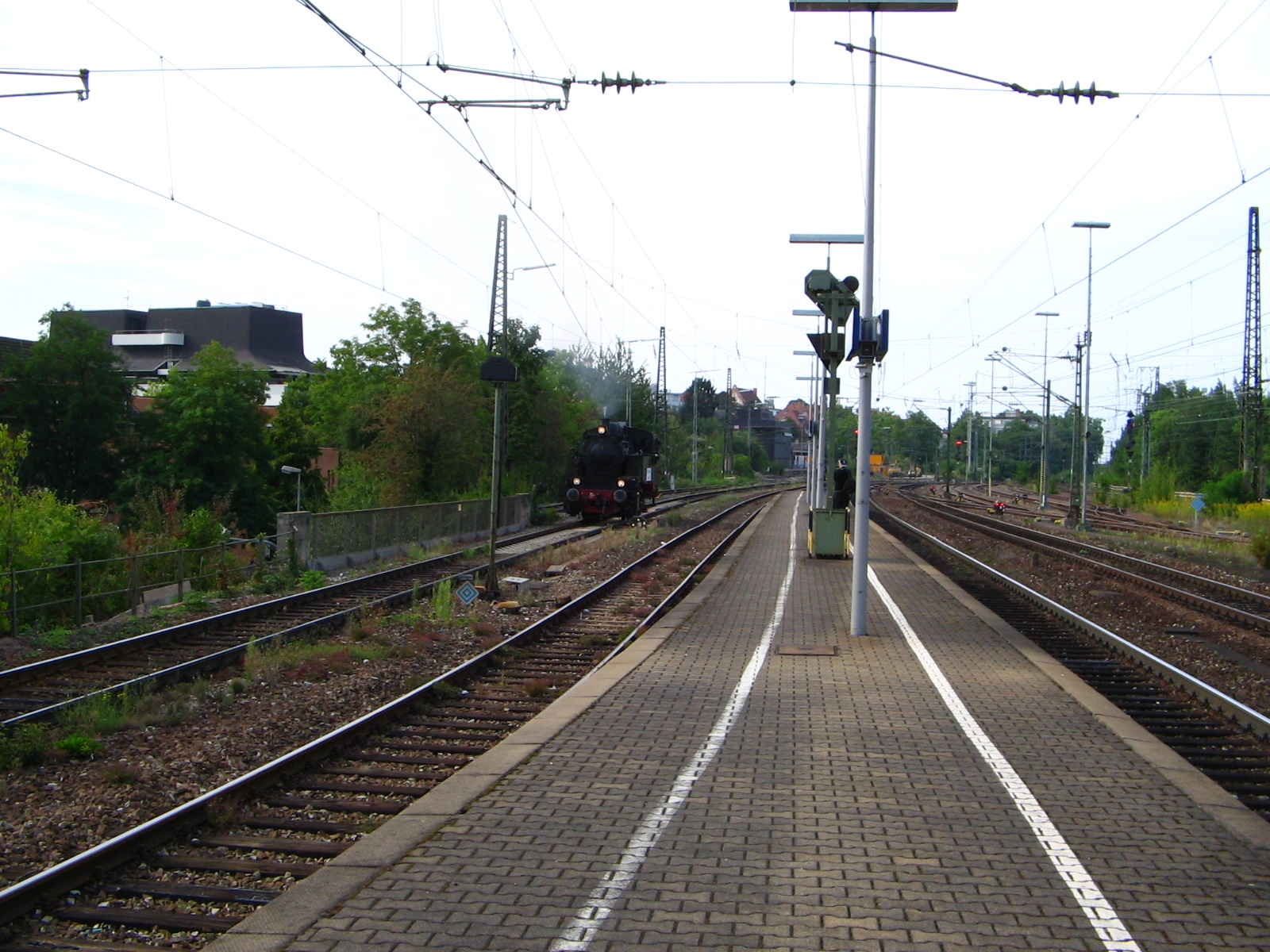 Lok 16 des GES eV beim Umsetzen im Bahnhof Ludwigsburg (Foto)