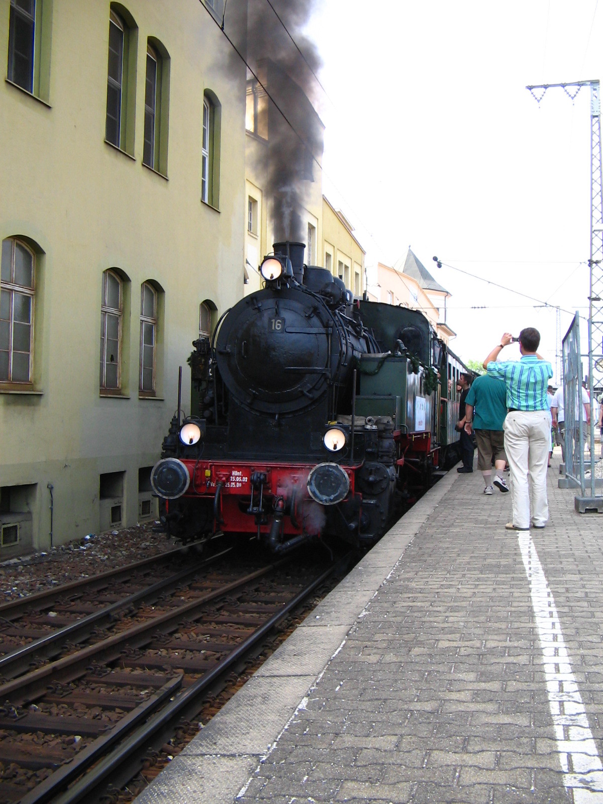 Lok 16 des GES eV im Bahnhof Ludwigsburg (Foto)