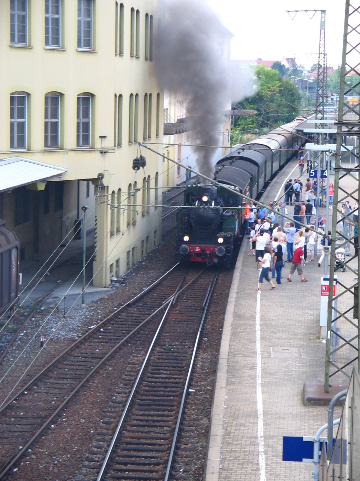 31.08.2008 - Lok 16 GES e.V. - Im Bahnhof Ludwigsburg