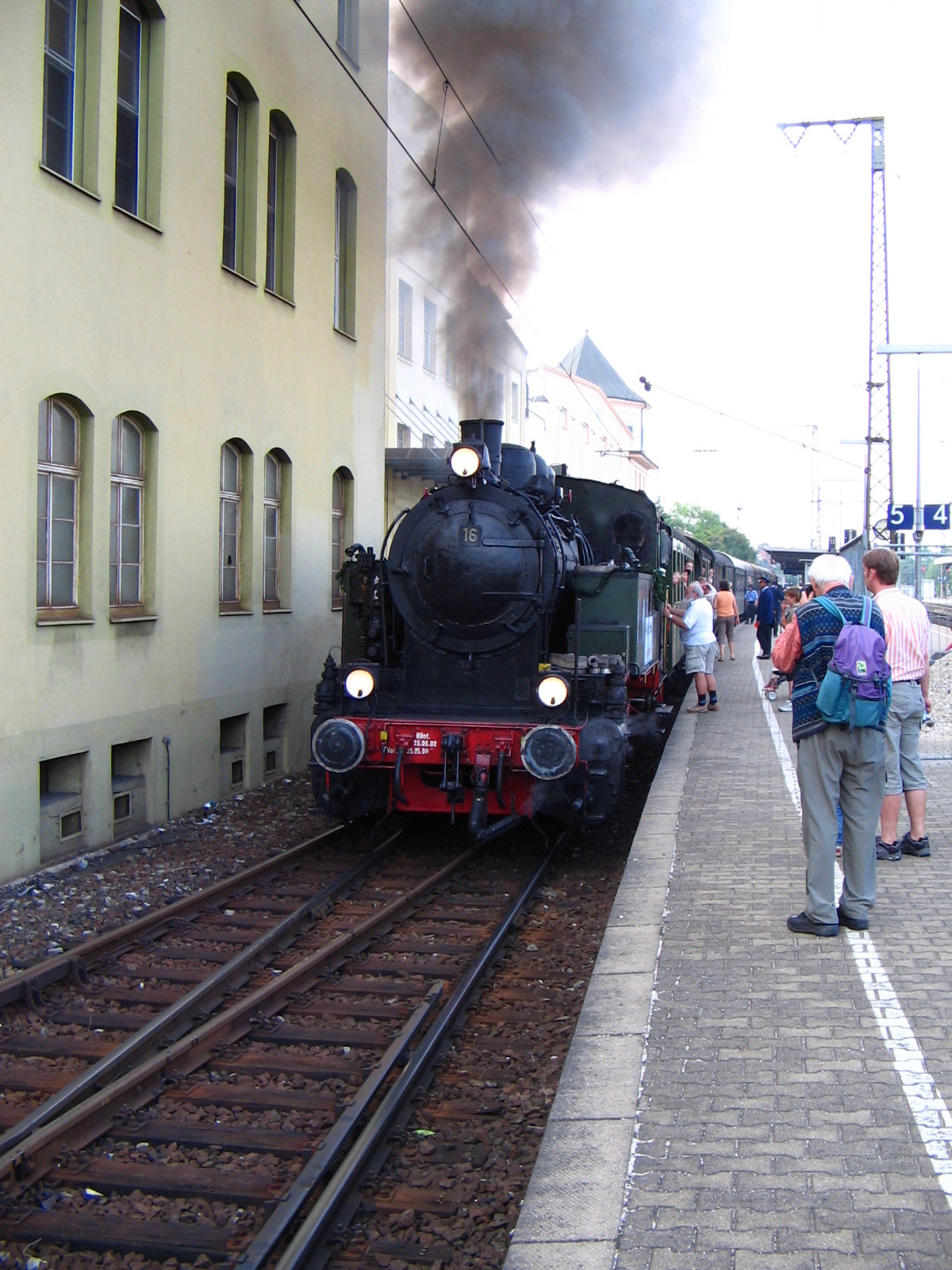 Lok 16 des GES eV im Bahnhof Ludwigsburg (Foto)