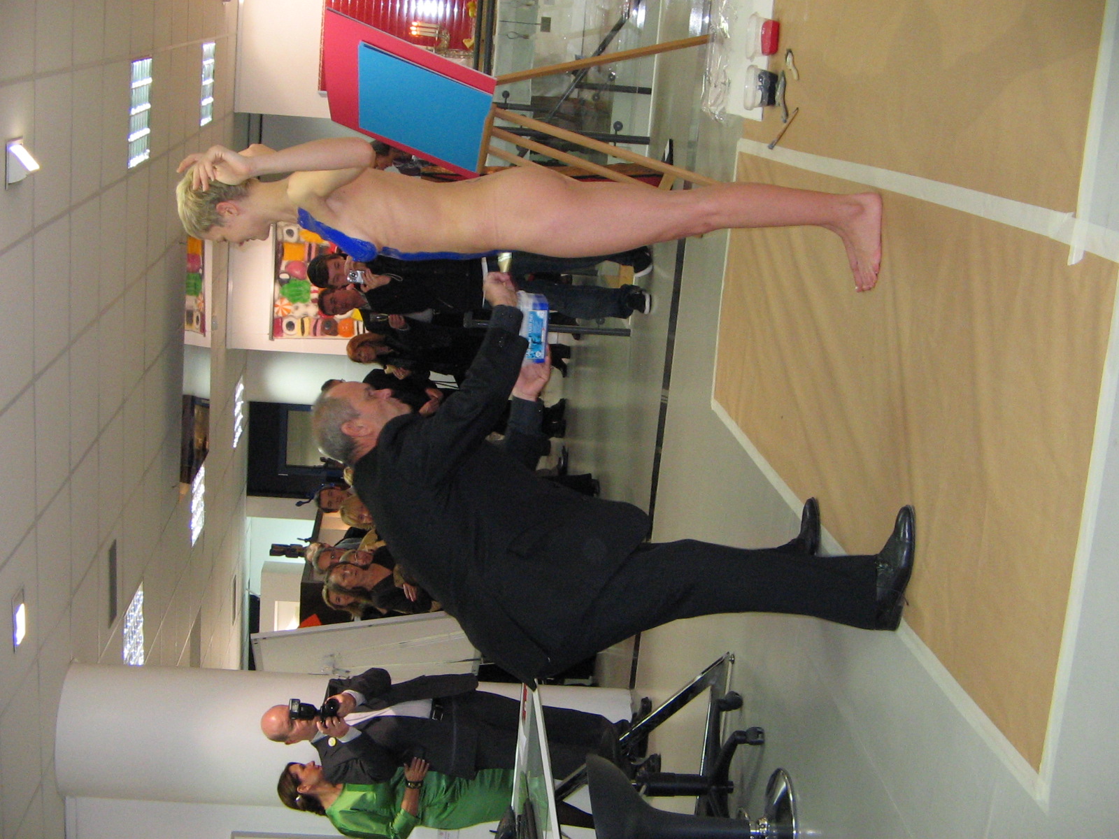 Bodyactionpainting mit Susanne (Foto)
