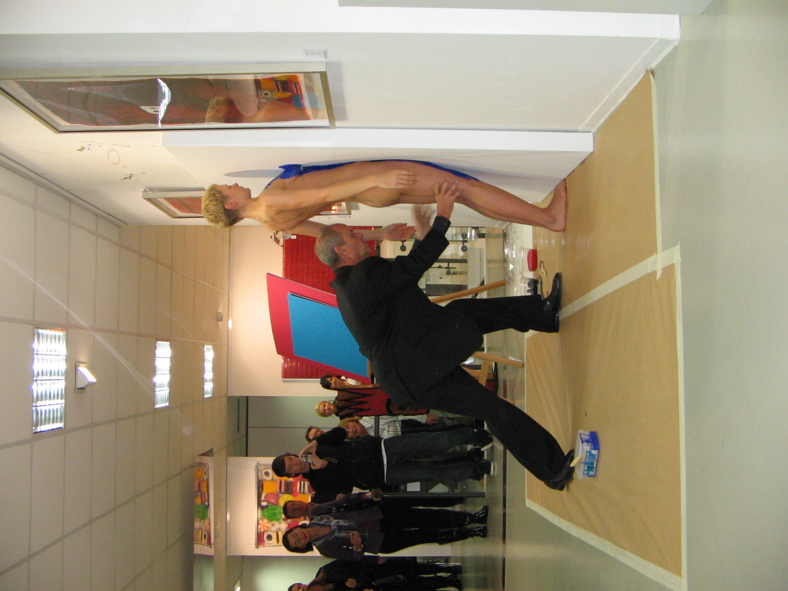 Bodyactionpainting mit Susanne (Foto)