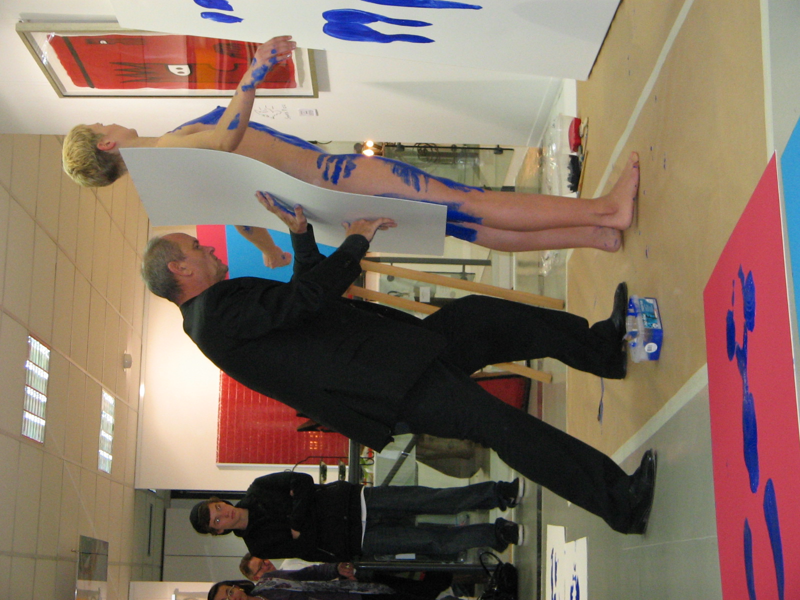 Bodyactionpainting mit Susanne (Foto)