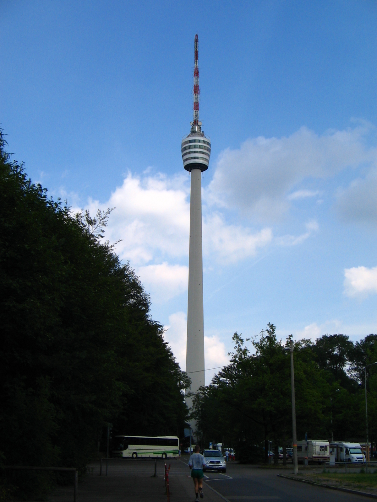 Der Fernsehturm Stuttgart (Foto)