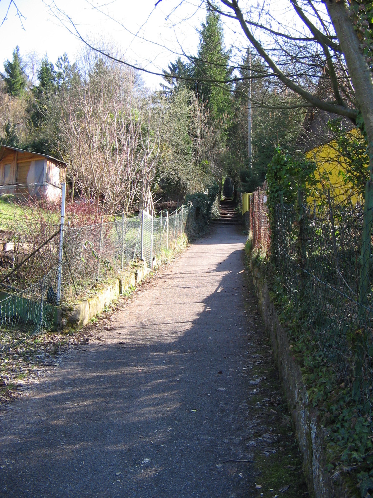 Am Fuß der Buchwaldstaffel in Stuttgart-Gablenberg (Foto)
