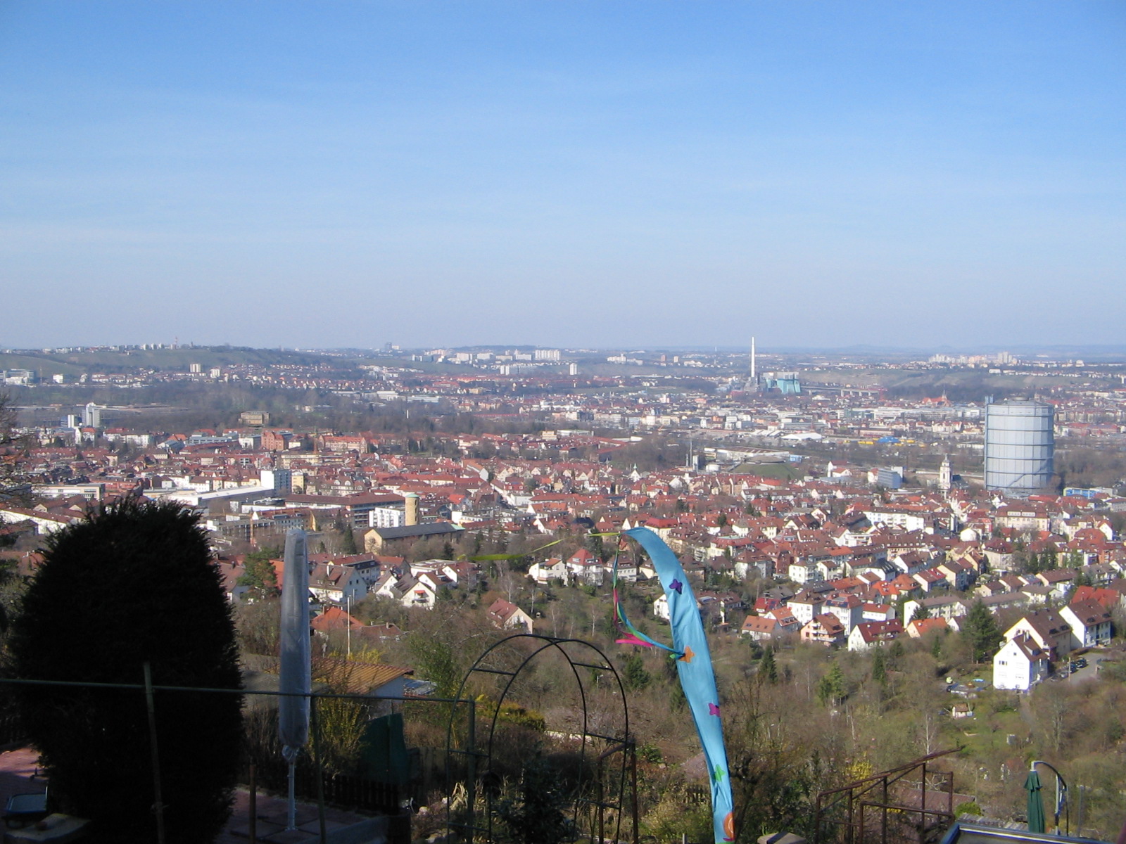 Blick von der Raichberg Kleingartenanlage (Foto)