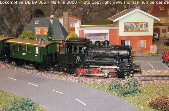 89 006 - Die wohl meistgebaute Märklin H0 Lokomotive (Bestellnummer: Märklin 3000)