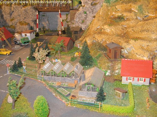 Die Gärtnerei auf meiner Modellbahnanlage