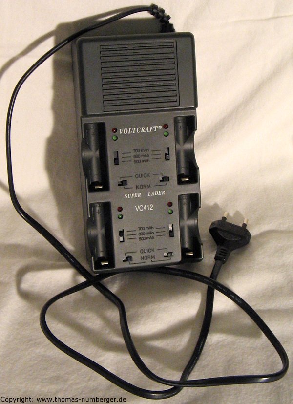Voltcraft (Conrad Electronic) Super-Lader VC 412 - Akkuladegerät zu verkaufen