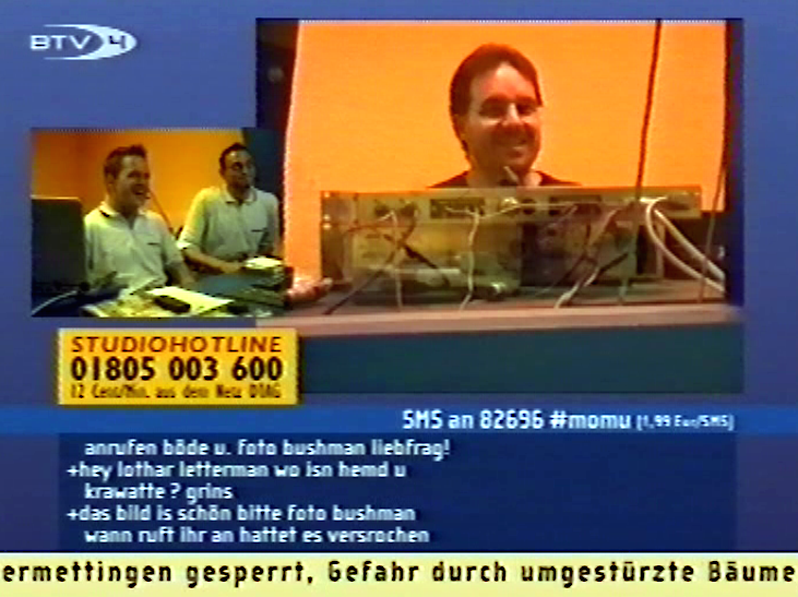 Heute: Holger und Thomas pranken Lothar bei den BTV4U Morgenmuffeln (Foto)