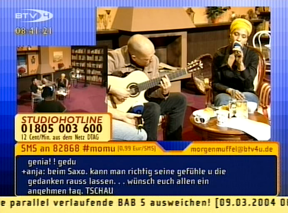Heute Live-Unplugged-Musik von Tok Tok Tok bei den BTV4U Morgenmuffeln (Foto)