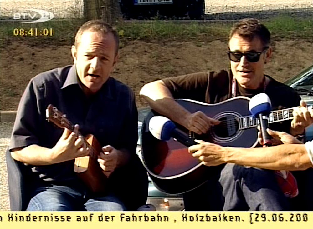 Heute Live-Unplugged-Musik von Ernst und Heinrich bei den BTV4U Morgenmuffeln (Foto)