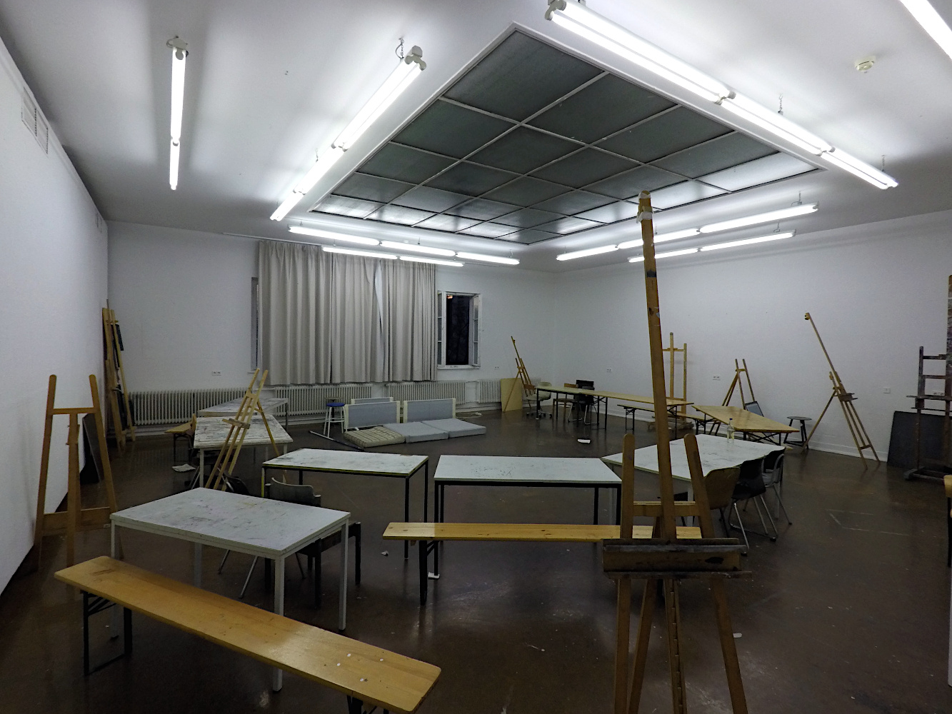 Der Aktsaal an der Staatlichen Kunstakademie Stuttgart (Foto)